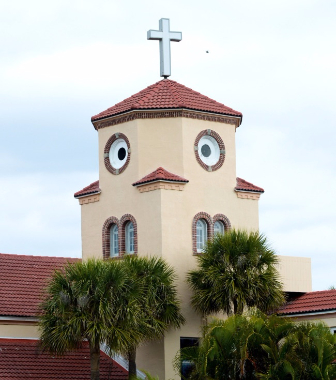 Chicken-Church Ambiguous Figure demonstration from The Illusions Index