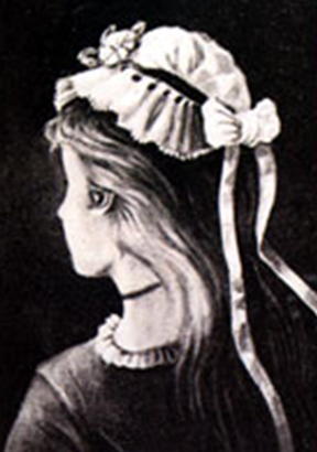 The figure in the image can appear to be a young woman or an old woman.