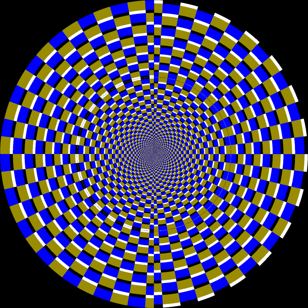 Repeating asymmetric light-to-dark gradients arranged in circular patterns.